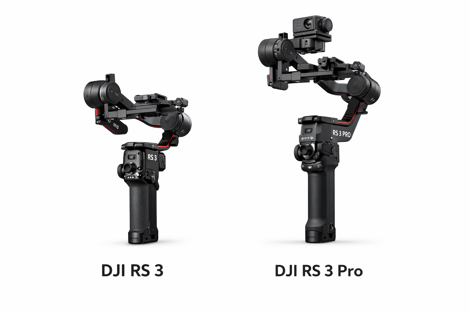 DJi Gimbal RS3 and RS3 pro